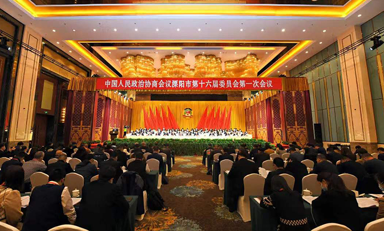  FDSP president, Mr. Chen Zhiliang, attended the first meeting of the 16th committee of the Liyang Political Consultative Conference  (图1)