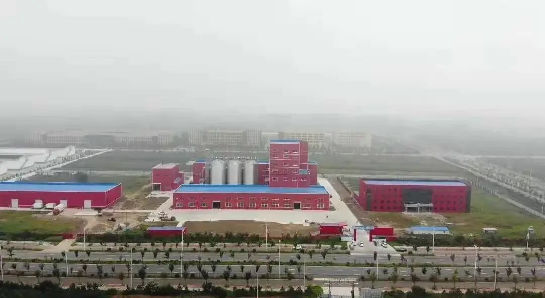 Anhui double-line SZLH420 livestock and poultry feed production line completed and put into production