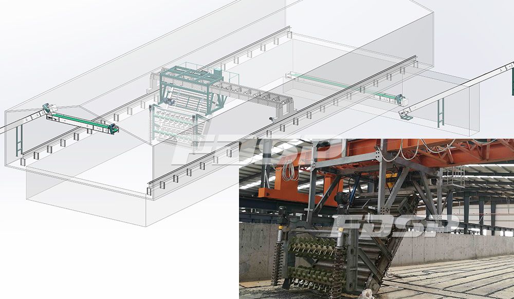 1.5-2.5t/h sheep manure organic fertilizer pellet production line