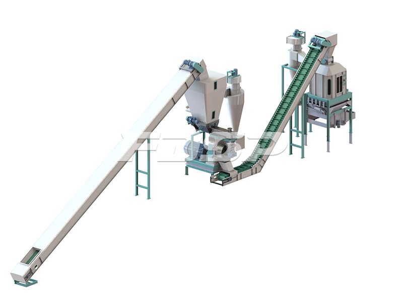 1t/h fruit shell and waste biomass production