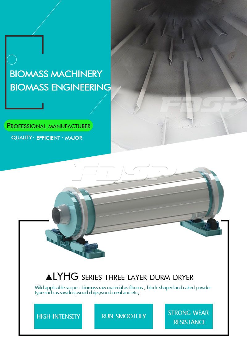 LYHG Series Three Layers Drum Dryer