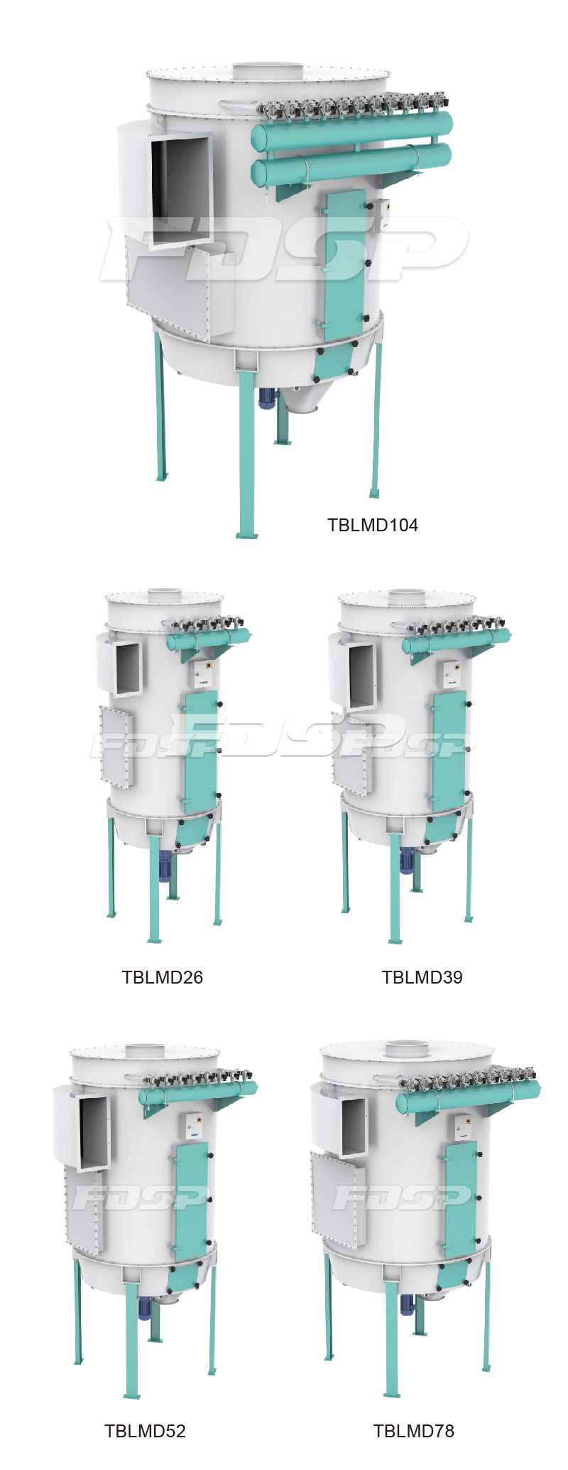 High Quality TBLMD Series Drum Pulse Filter