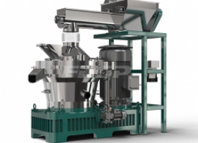 【2-2.5 T/H】LZLH680 vertical biomass pellet mill