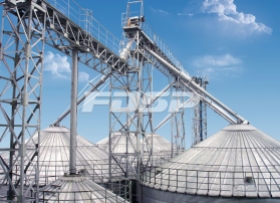 Catwalk of the silo project