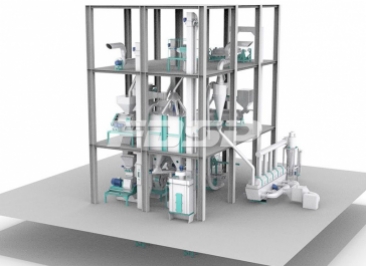 1T/H Pet Feed Production Line