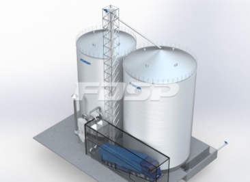 Feed industry 1-2000T & 1-3000T corn silo project
