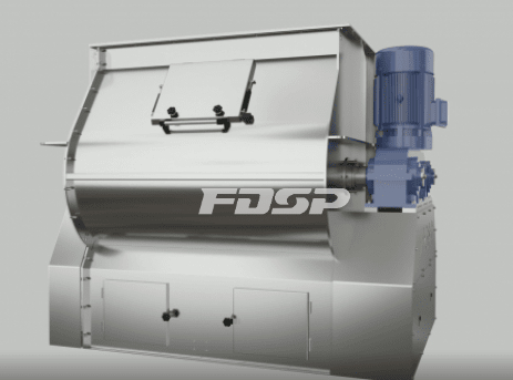 SHSJz series stainless steel double shaft high efficiency mixer