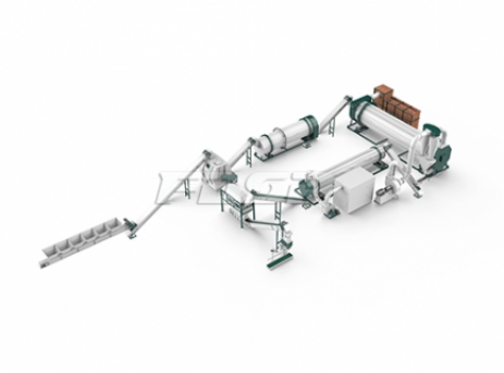 Bio-organic fertilizer production line