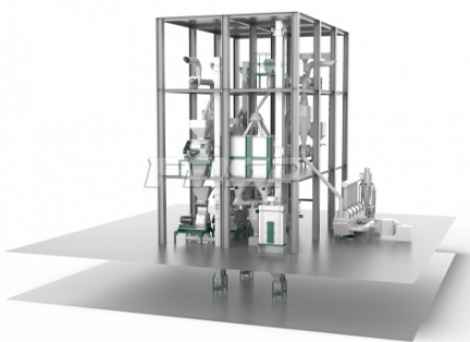 1T/H Pet Feed Production Line