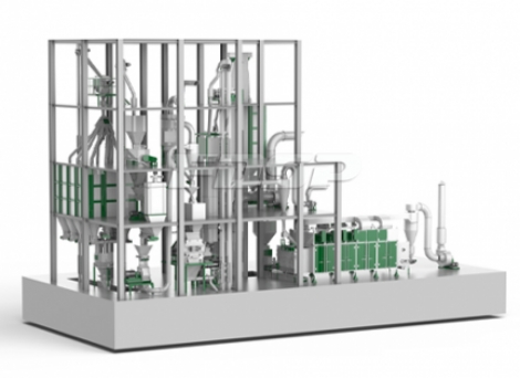 2-3 tph pet food production line