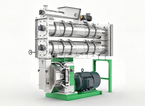 6-12tph SZLH420b2 Ordinary aquatic feed pelletizer