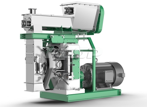3-7tph SZLH350 High Grade Ring Die Feed Granulator