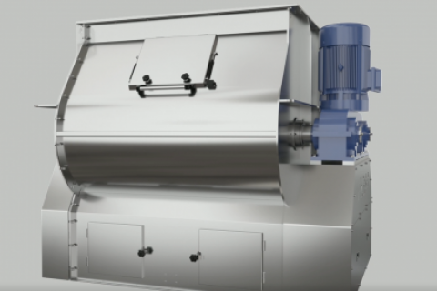SHSJz series stainless steel double shaft high efficiency mixer