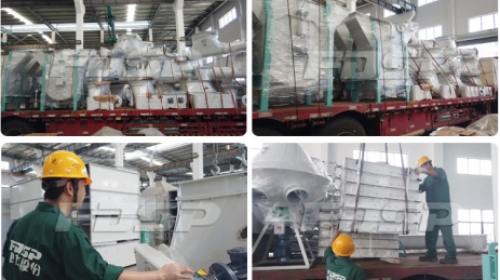 Batch delivery! Equipment for 180,000 tons per year livestock and poultry + ruminant feed production