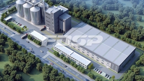 Engineering achievements| Linyi Free Trade Zone Phase II corn deep processing production project aga