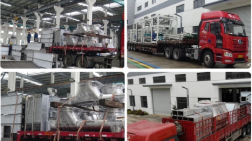FDSP 300,000 tons per year pre-mixed sugar complete set of equipment are sent “To” Lianyungang